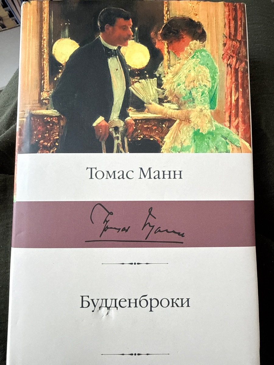 Обложка книги Будденброки
