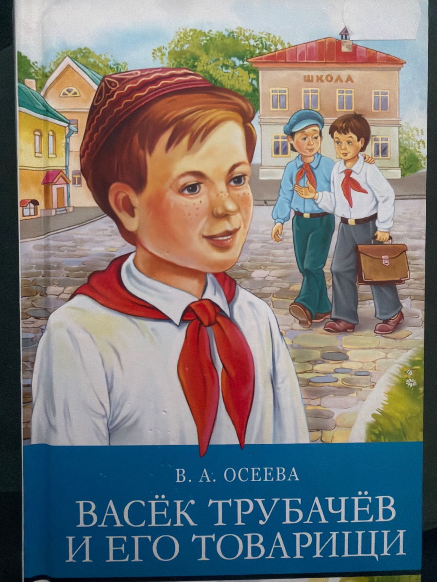 Обложка книги Васёк Трубачёв и его товарищи