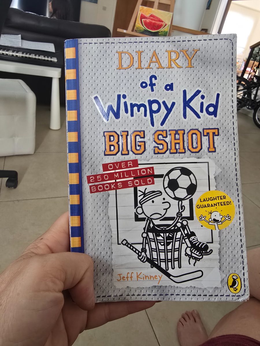 Обложка книги Diary of a wimpy kid
